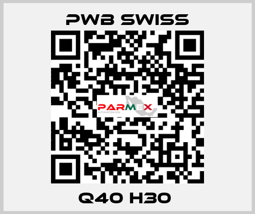 Q40 H30  PWB Swiss