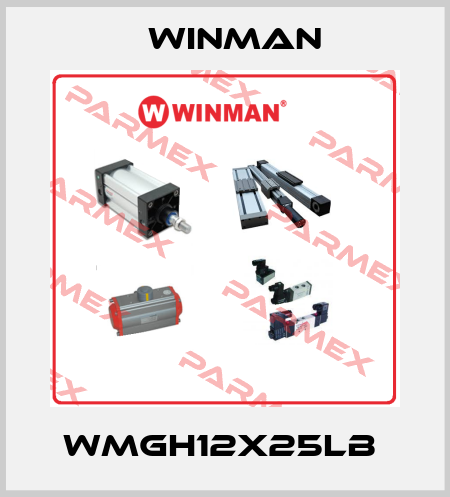 WMGH12X25LB  Winman