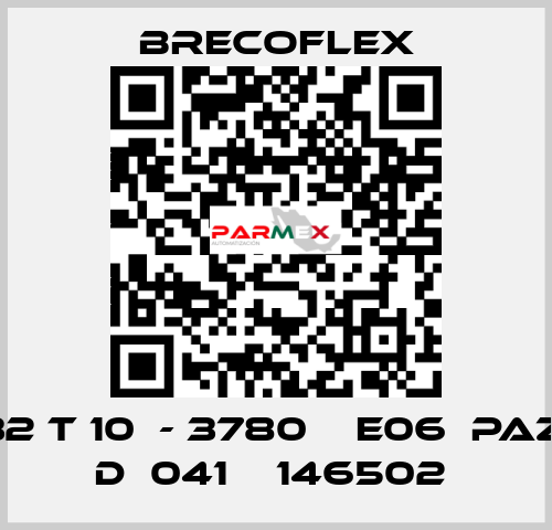 32 T 10  - 3780    E06  PAZ  D  041    146502  Brecoflex