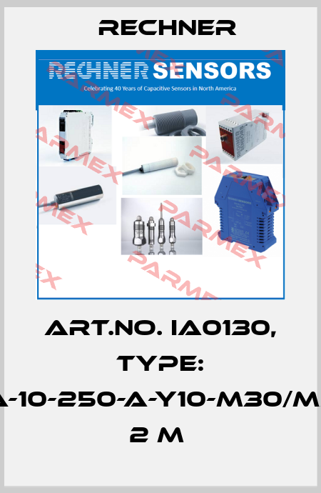 Art.No. IA0130, Type: ISA-10-250-A-Y10-M30/M32, 2 m  Rechner
