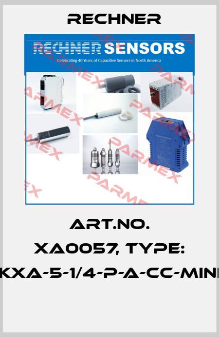 Art.No. XA0057, Type: KXA-5-1/4-P-A-CC-MINI  Rechner