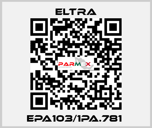 EPA103/1PA.781  Eltra