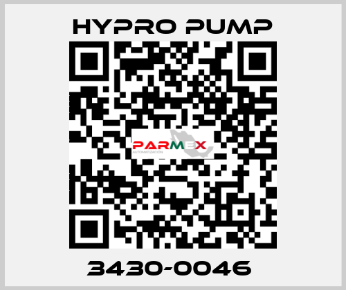 3430-0046  Hypro Pump