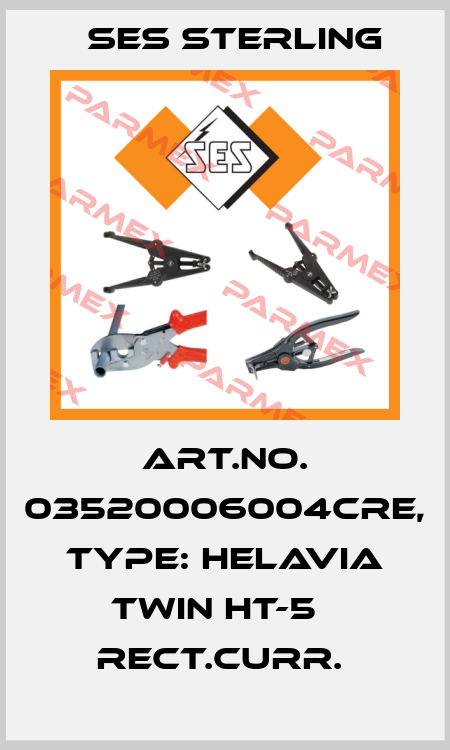 Art.No. 03520006004CRE, Type: Helavia Twin HT-5   Rect.curr.  Ses Sterling