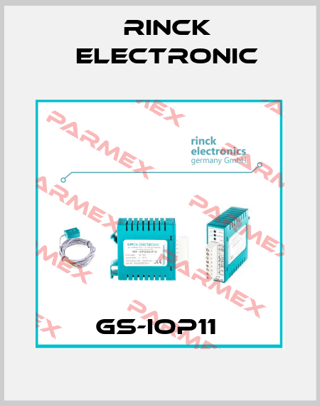 GS-IOP11  Rinck Electronic