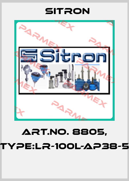 Art.No. 8805, Type:LR-100L-AP38-5  Sitron