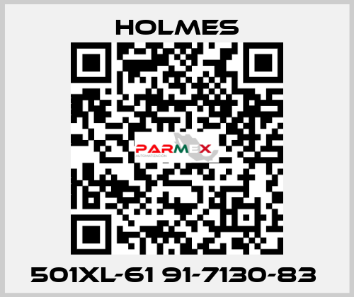 501XL-61 91-7130-83  Holmes