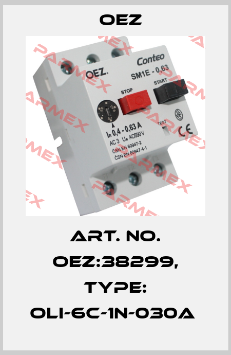 Art. No. OEZ:38299, Type: OLI-6C-1N-030A  OEZ