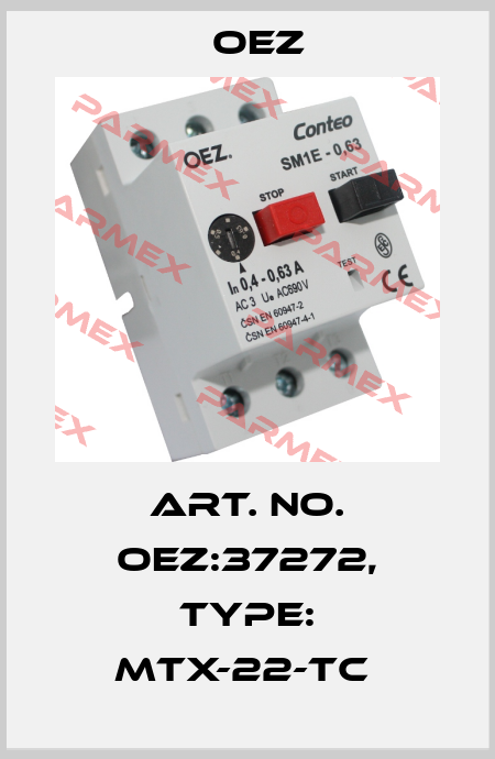 Art. No. OEZ:37272, Type: MTX-22-TC  OEZ