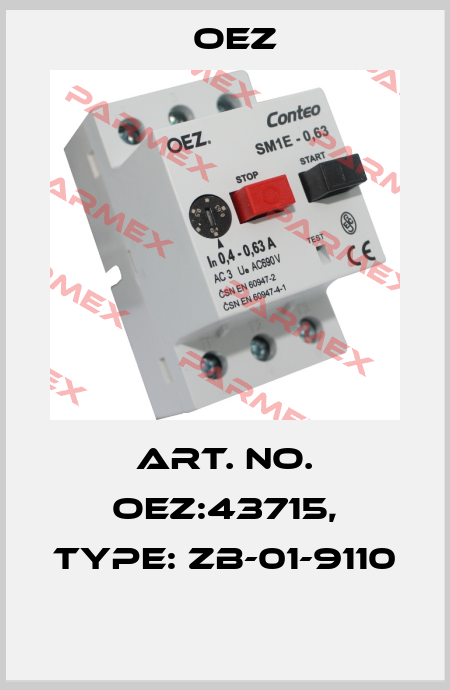 Art. No. OEZ:43715, Type: ZB-01-9110  OEZ