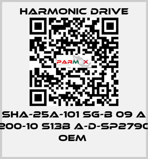 SHA-25a-101 SG-B 09 A 200-10 S13b A-D-SP2790 oem  Harmonic Drive