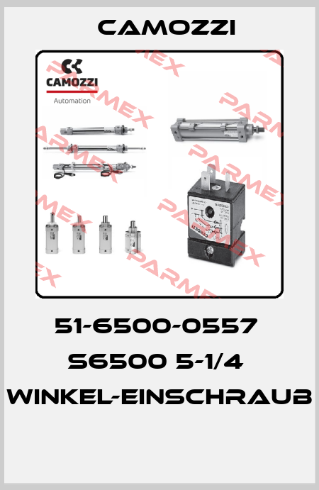51-6500-0557  S6500 5-1/4  WINKEL-EINSCHRAUB  Camozzi