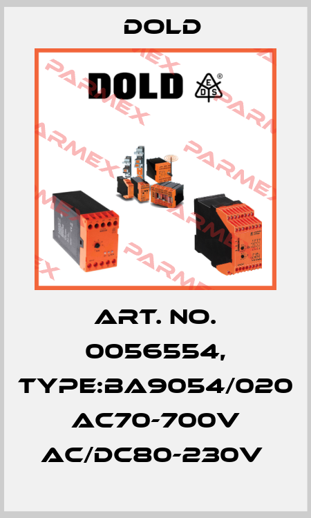 Art. No. 0056554, Type:BA9054/020 AC70-700V AC/DC80-230V  Dold
