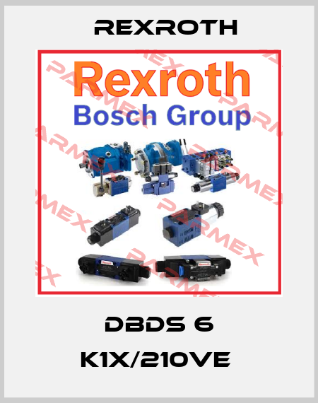 DBDS 6 K1X/210VE  Rexroth