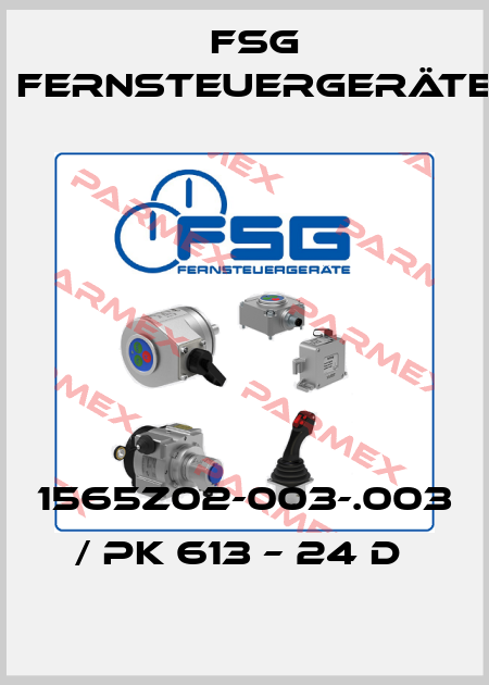 1565Z02-003-.003 / PK 613 – 24 d  FSG Fernsteuergeräte