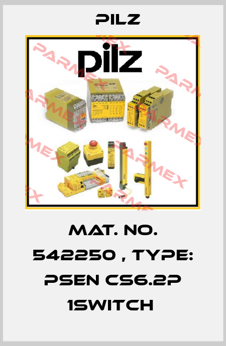 Mat. No. 542250 , Type: PSEN cs6.2p 1switch  Pilz