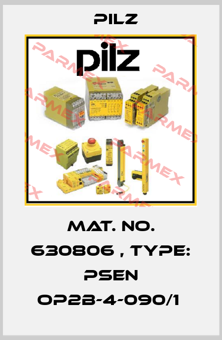 Mat. No. 630806 , Type: PSEN op2B-4-090/1  Pilz