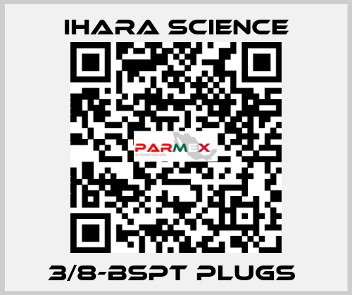 3/8-BSPT PLUGS  Ihara Science