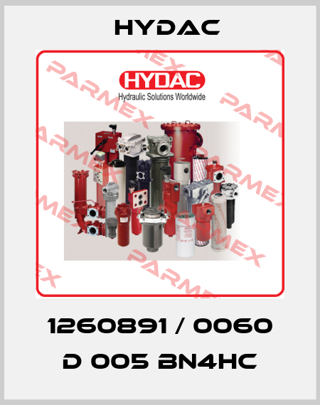 1260891 / 0060 D 005 BN4HC Hydac