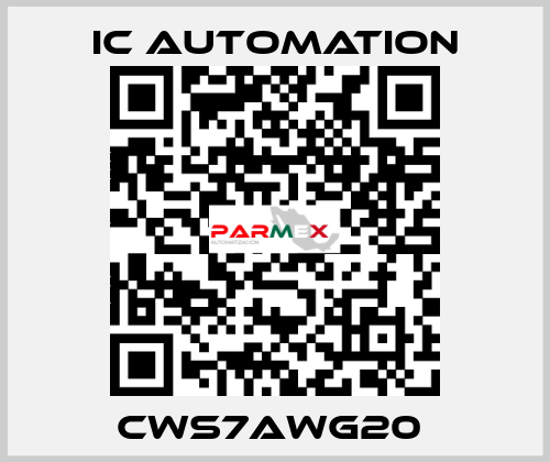 CWS7AWG20  ic automation