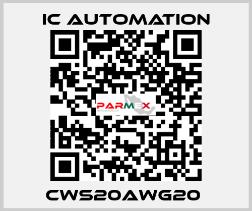 CWS20AWG20  ic automation