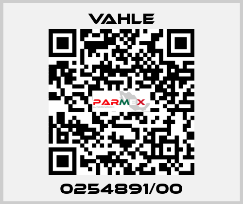 0254891/00 Vahle