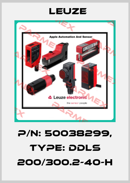 p/n: 50038299, Type: DDLS 200/300.2-40-H Leuze