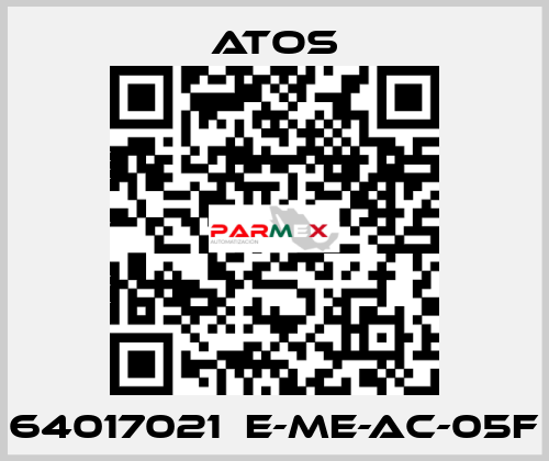 64017021  E-ME-AC-05F Atos