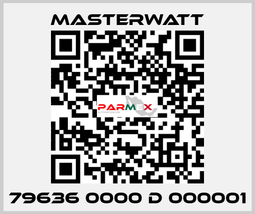 79636 0000 D 000001 Masterwatt