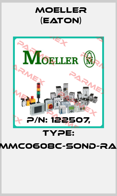 P/N: 122507, Type: XMMC0608C-SOND-RAL*  Moeller (Eaton)
