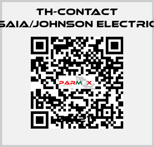 561211  TH-Contact (Saia/Johnson Electric)