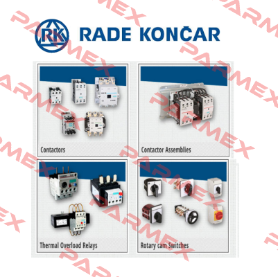 CNM36-22 OBSOLETE- REPLACED BY CNN 40 00 220V 50Hz + BP4 22  RADE KONCAR