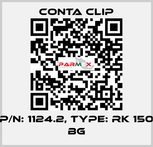 P/N: 1124.2, Type: RK 150 BG Conta Clip