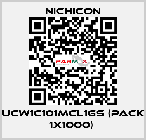 UCW1C101MCL1GS (pack 1x1000)  NICHICON