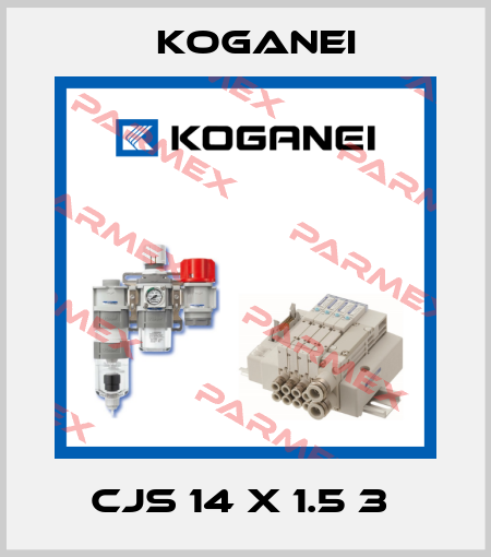 CJS 14 X 1.5 3  Koganei