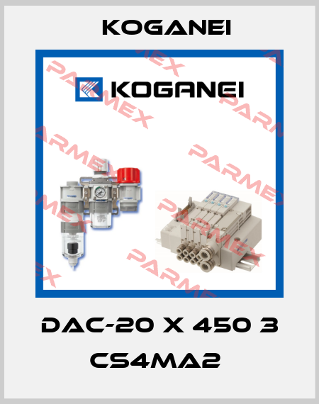DAC-20 X 450 3 CS4MA2  Koganei