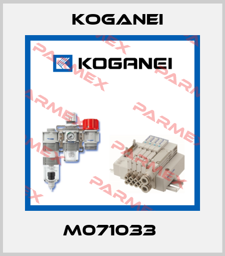 M071033  Koganei