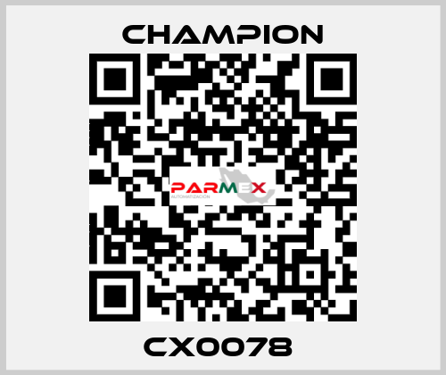 cx0078  Champion