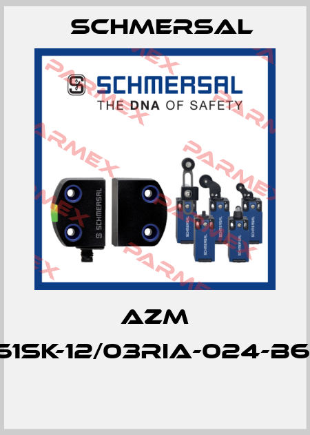 AZM 161SK-12/03RIA-024-B6L  Schmersal