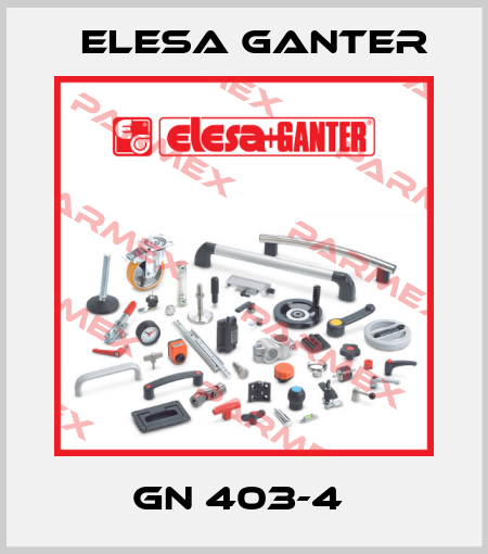 GN 403-4  Elesa Ganter