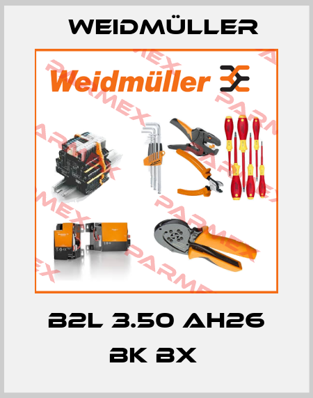 B2L 3.50 AH26 BK BX  Weidmüller