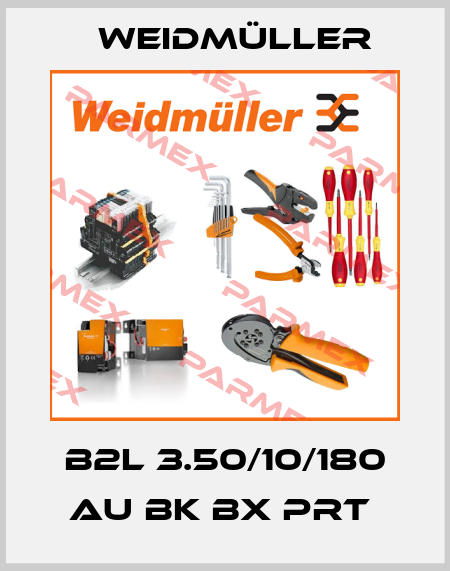 B2L 3.50/10/180 AU BK BX PRT  Weidmüller