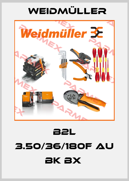 B2L 3.50/36/180F AU BK BX  Weidmüller