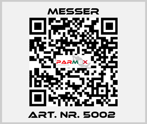 Art. Nr. 5002  Messer