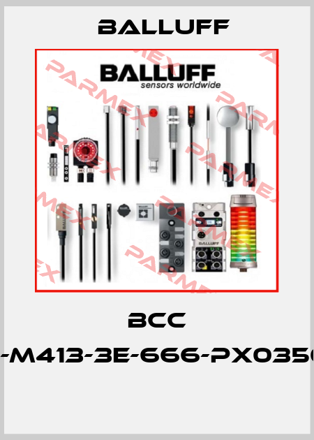 BCC VB43-M413-3E-666-PX0350-020  Balluff