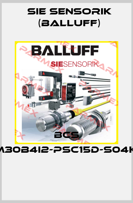 BCS M30B4I2-PSC15D-S04K.  Sie Sensorik (Balluff)