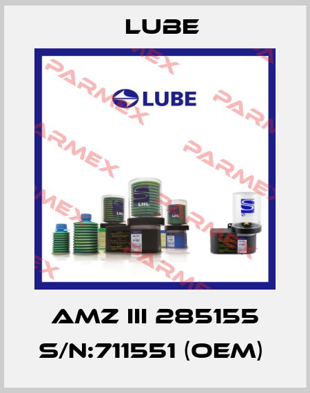 AMZ III 285155 S/N:711551 (OEM)  Lube