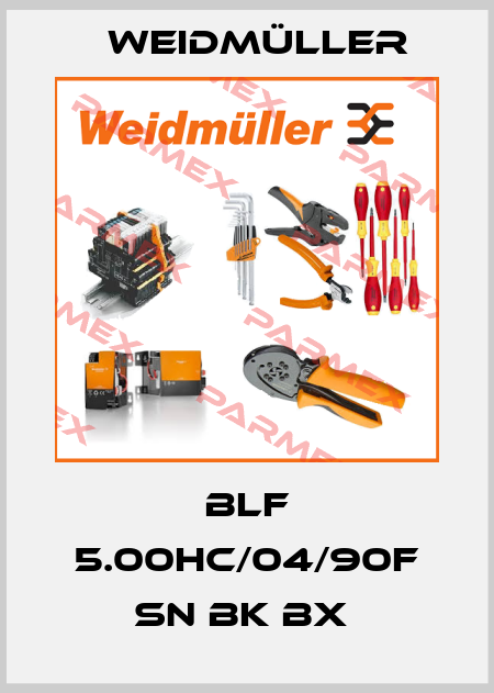 BLF 5.00HC/04/90F SN BK BX  Weidmüller