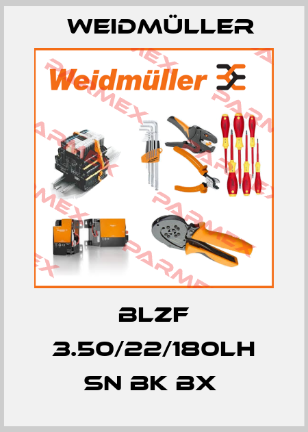 BLZF 3.50/22/180LH SN BK BX  Weidmüller