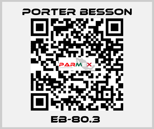 EB-80.3  Porter Besson